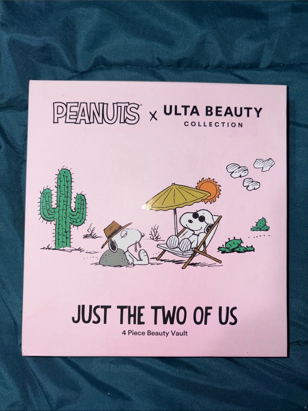 Peanuts x Ulta Beauty Just The Two Of Us Pink 4-Piece Beauty Vault